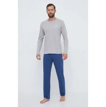 Pánské pyžamo Pánské pyžamo U3BX00KBZG0 G75N modro/šedé - Guess XL