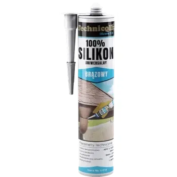 TECHNICQLL UNIVERSAL SILICONE - Univerzální hnědý silikon 300ml