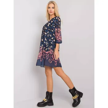 Dámské šaty Šaty TW SK BI 2667 2.92P tmavě modrá S