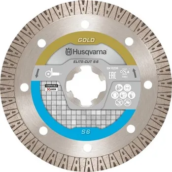 Řezný kotouč HUSQVARNA Diamantový kotouč Elite-Cut S6 X-Lock, 125mm