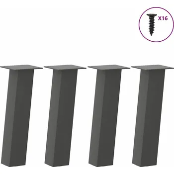 Konferenční stolek vidaXL Nohy konferenčního stolku 4 ks ocel 42 cm ocel [4012501] Barva: antracitová