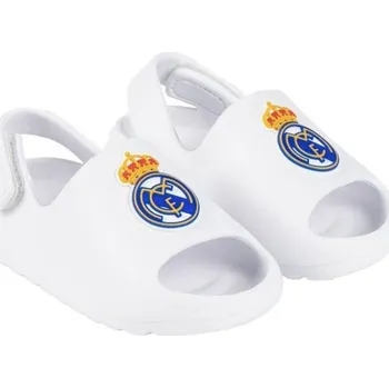 Chlapecká obuv Real Madrid žabky k bazénu bílé eva Jr sandály 2300006792B 26