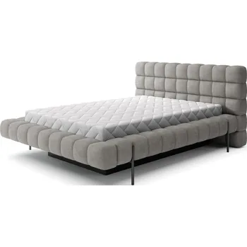 Postel Dvoulůžková postel MAGENTTA 160x200 se zvedacím roštem Touch 03 šedá