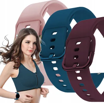 Řemínek na hodinky Sada 3x řemínek ChronSmarta pro Samsung Galaxy Watch 4 5 6 7 Classic Pro