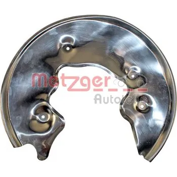 Brzdový kotouč Ochranný plech proti rozstřikování, brzdový kotouč METZGER 6115078