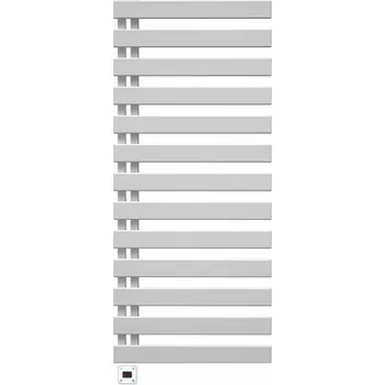 Radiátor ELÍZ EBR 800 NP-W elektrický koupelnový radiátor, plochý, bílý, IP44, 800 W