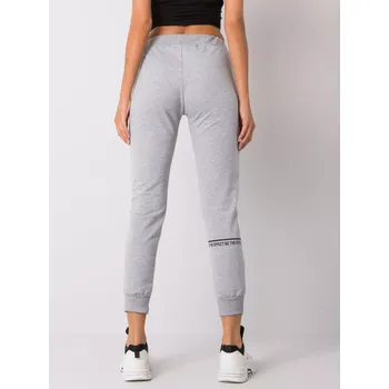 Dámské kalhoty Tepláky RV DR 7035.70 šedá L