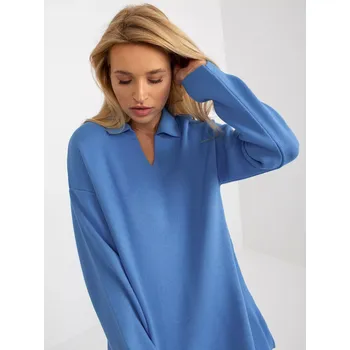 Dámský svetr Dámský svetr LC SW 2261 .00P modrá - FPrice jedna velikost