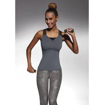 Sportovní top Flint-Top 50 - Bas Bleu černá/ecru M