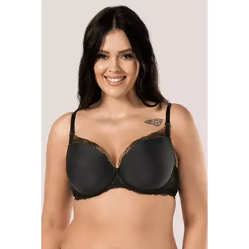 Podprsenka PODPRSENKA PEPITE PUSH UP ČERNÁ černá 80D