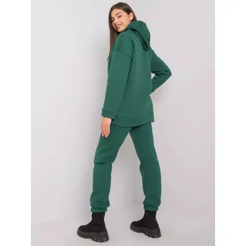 Dámská halenka Souprava RV KMPL 6991.95P tmavě zelená S