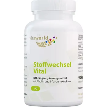 Fitness strava Vitaworld Vital Metabolism 90 kapslí