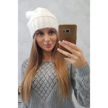 Čepice Dámská čepice Danuta K331 bílá UNI