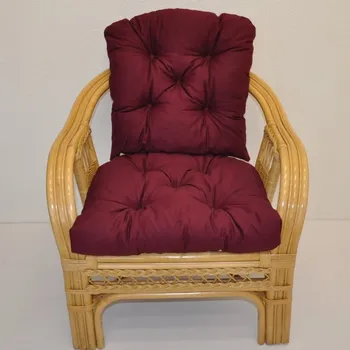 Podsedák Axin Trading s.r.o. Polstr na křeslo Rio De Janeiro látka vínový kepr