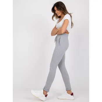 Dámské kalhoty Tepláky RV DR 3698.05X šedá L