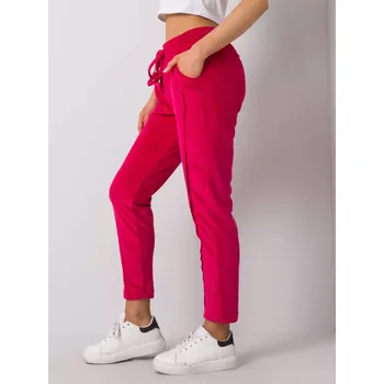 Dámské kalhoty Tepláky RV DR 6110.92P fuchsiová S