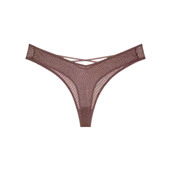 Kalhotky Dámské kalhotky Harmony Spotlight High Leg Brazilian - Triumph bílá (0003) 0036