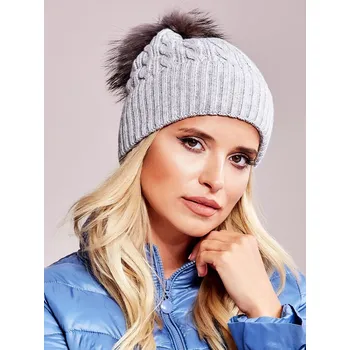 Čepice Dámská čepice AT CZ 173501 šedá jedna velikost