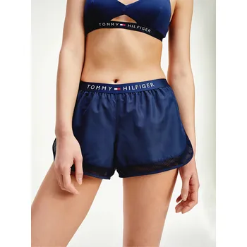 Dámské kalhoty Dámské šortky UW0UW02153-CUN modrá - Tommy Hilfiger S Modrá