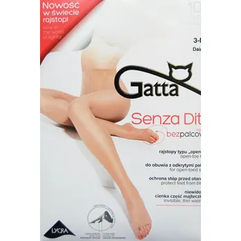 Dámské punčochy SENZA DITA - Punčochové kalhoty typu open toe - GATTA DAINO 3-M