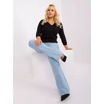 Dámská halenka Halenka RV BZ 9143.87P černá jedna velikost