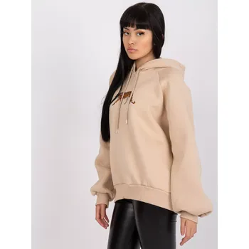 Dámská mikina Mikina EM BL 651.99 béžová jedna velikost