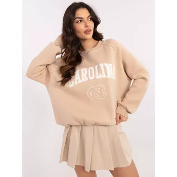 Dámská mikina Mikina EM BL 857 1.02X béžová jedna velikost