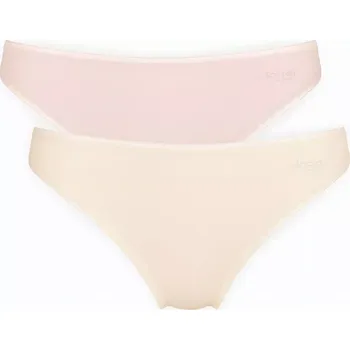 Kalhotky Dámské kalhotky Sloggi GO Tai C2P světle pudrová (00CS) 00XS