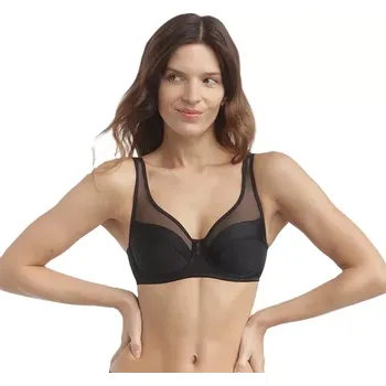 Podprsenka Dámská podprsenka s kosticemi DIM GENEROUS CLASSIC BRA - DIM - černá 85 C