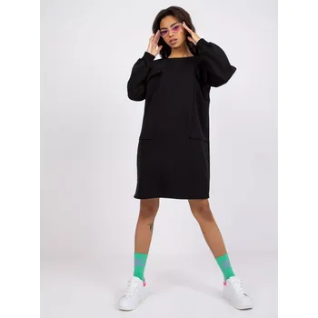 Dámské šaty Dress-EM-SK-717.33X-černá jedna velikost