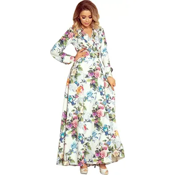 Dámské šaty Dámské šaty 245-1 - NUMOCO vícebarevná L