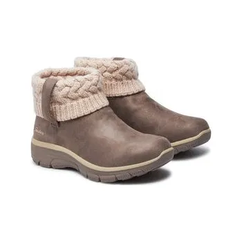 Dámská obuv Polokozačky Skechers Easy Going Cozy 167401/TPE Hnědá 36_5
