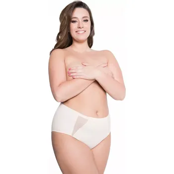 Kalhotky Dámské kalhotky Pearl beige - JULIMEX Béžová 3XL