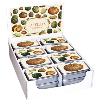 Cukrovinka Pastilky v plechové dóze Pumpkins