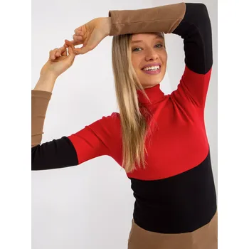 Dámská halenka Dámská halenka RV BZ 8465 1.21P červená - FPrice jedna velikost