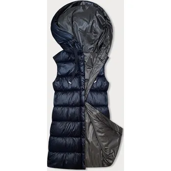 Dámská vesta Tmavě modrá lehká dámská vesta (YP-22077-2) odstíny modré L (40)