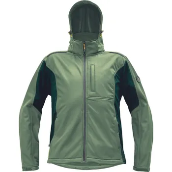 pracovní bunda Cerva Dayboro Pánská softshellová bunda 03010576 mech.zelená L
