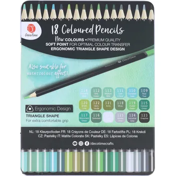 Kresba Pastelky DecoTime Premium 18 kusů