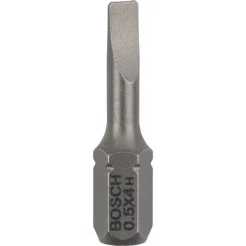 Dílna BOSCH Šroubovací bit zvlášť tvrdý Extra-Hart S 0,5x4,0, 25 mm 2607001457 free_store_pickup