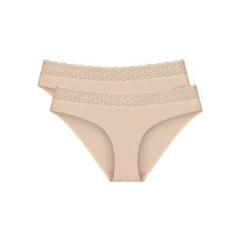 Kalhotky Dámské kalhotky Feel of Modal Tai 2P - YELLOW - sv. béžové 0026 - TRIUMPH YELLOW XS