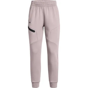 Dámské tepláky na volný čas Under Armour UNSTOPPABLE FLEECE JOGGERS W šedé 1379846-015 - L | UK 7,5 | US 10