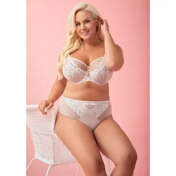 Kalhotky Dámské kalhotky Gorsenia K 865 Marble Dream M-4XL béžová 4XL