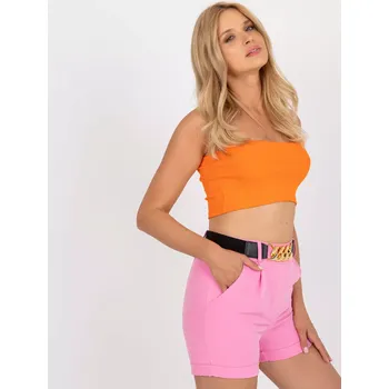 Dámské kalhoty Šortky DHJ SN 13186 1.70 růžová 2XL