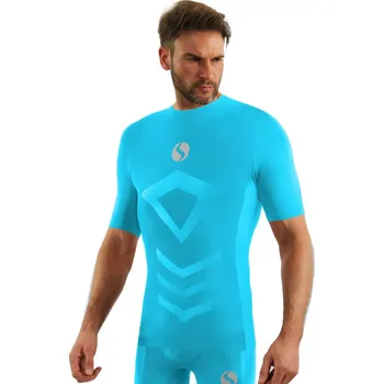 Pánská móda TERMO TRIČKO S KRÁTKÝM RUKÁVEM CL39 Červená XXL/3XL