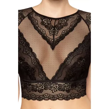 Dámská móda Dámský top Ellba - ROZA černá M