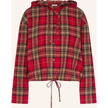 Joop! Jeans Dámská Flanelová Bunda Bridget, červená / béžová...