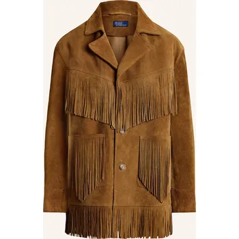 Dámský kabát Polo Ralph Lauren Dámský Kožený Kabát, velbloudí, 40