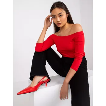 Dámská halenka Halenka RV BZ 4692.56 červená S