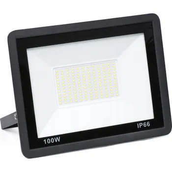 LED reflektor Interlook 100 W, studená bílá, 9500 lm, IP66 s pohybovým senzorem