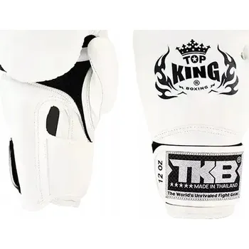 Boxerské rukavice Boxerské rukavice Top King TKBGSA-WH-16OZ 16 oz